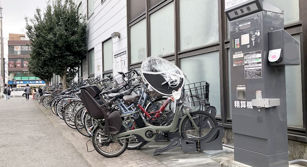 有人管理と自動化を両立した駐輪場